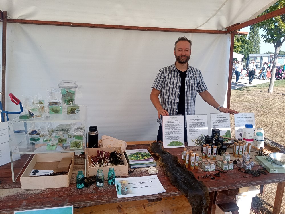 Potsdamer Umweltfest 2023 - AlgenProjekt Meeresalgenland war dabei