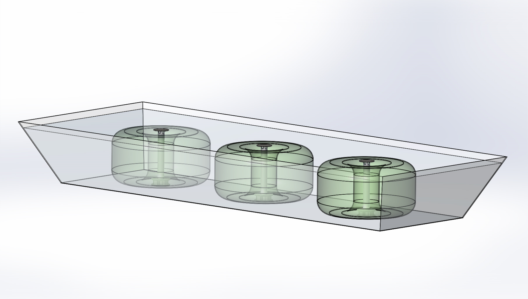 Meeresalgenland Schema Rechtecktank 